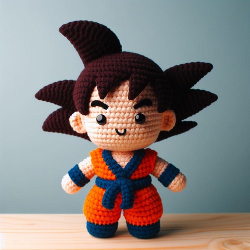 Crochet Goku Amigurumi