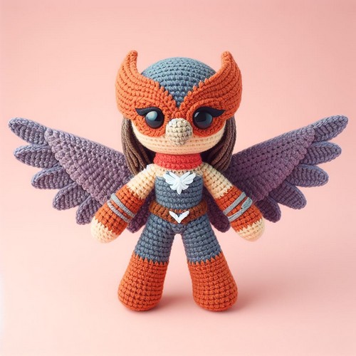 Crochet Hawkgirl
