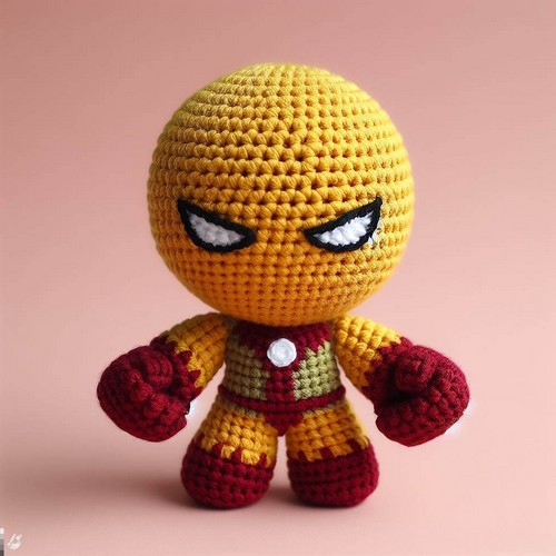 Crochet Iron Fist Amigurumi