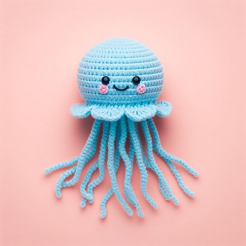 Crochet Jellyfish Amigurumi Pattern