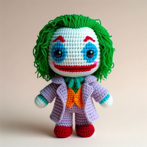 Crochet Joker Amigurumi Pattern