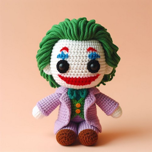 Crochet Joker Amigurumi