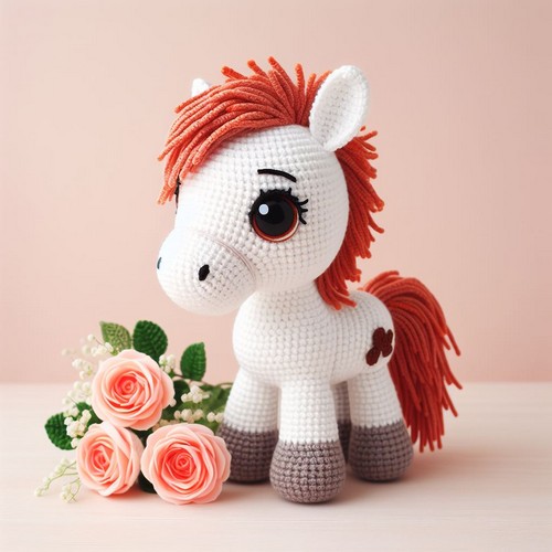 Crochet Lukas The Horse Amigurumi