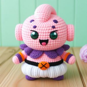 Crochet Majin Buu Amigurumi Idea - All Crafts