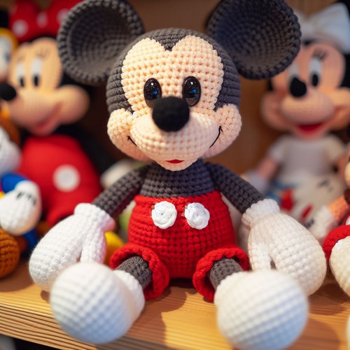 Crochet Micky Mouse Amigurumi Pattern