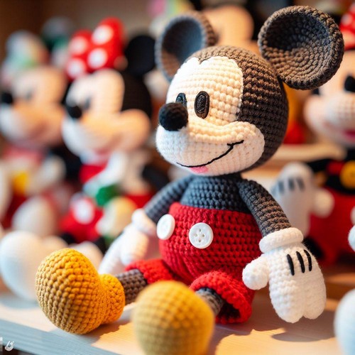 Crochet Micky Mouse Amigurumi