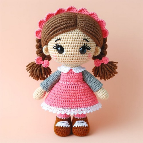 Crochet Nancy Doll Amigurumi Pattern