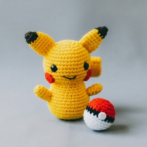Crochet Pikachu Amigurumi Pattern