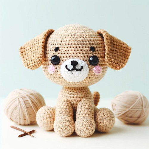Crochet Puppy Amigurumi Pattern