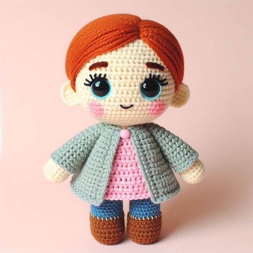 Crochet Rory Doll Amigurumi Pattern