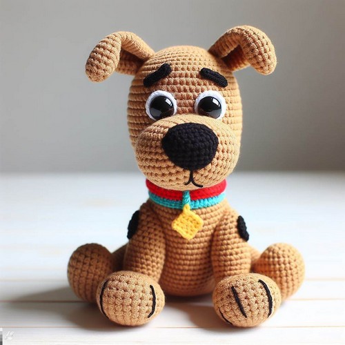 Crochet Scooby Doo Amigurumi Pattern