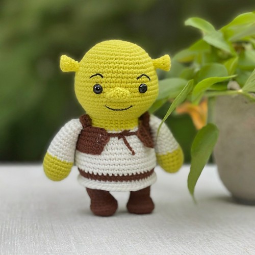 Crochet Shrek Amigurumi