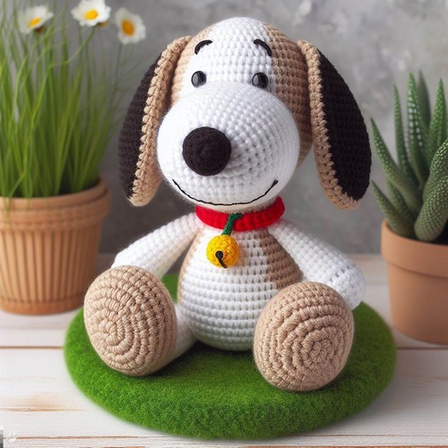 Crochet Snoopy Amigurumi Pattern