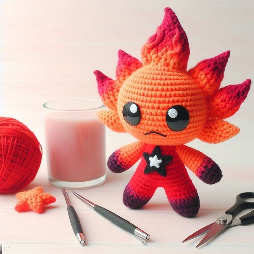 Crochet Starfire Amigurumi
