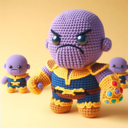 Crochet Thanos