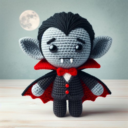 Crochet Vampire Amigurumi Pattern
