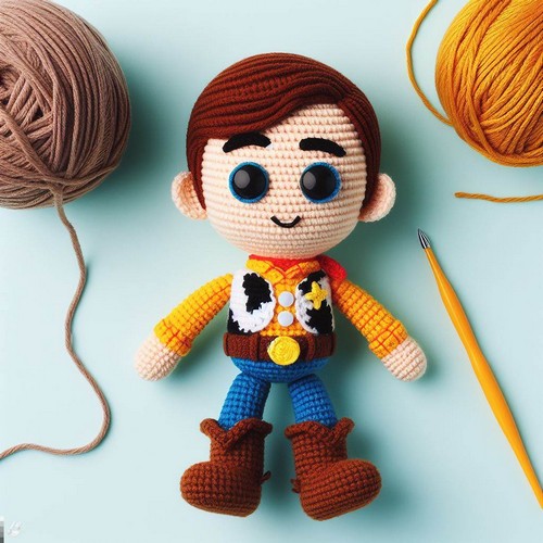 Crochet Woody Amigurumi Pattern