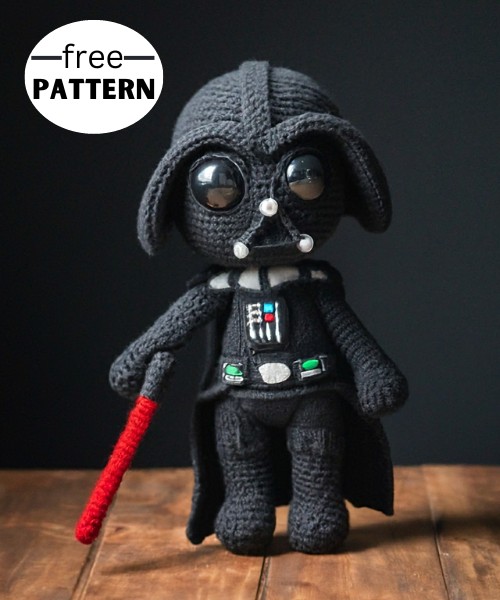 Darth Vader Amigurumi Pattern