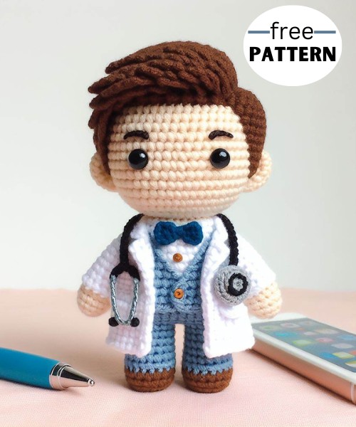 Doctor Manhattan Amigurumi Pattern