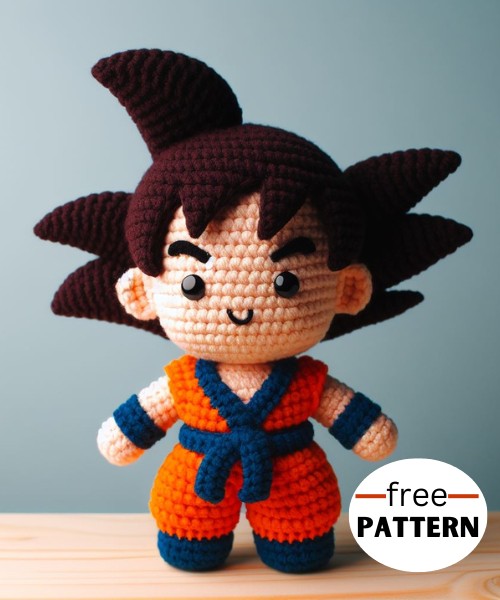 Goku Amigurumi Pattern