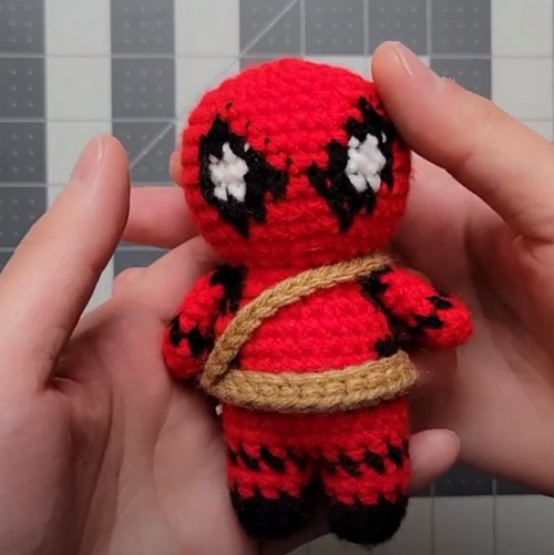 How To Crochet Deadpool Amigurumi