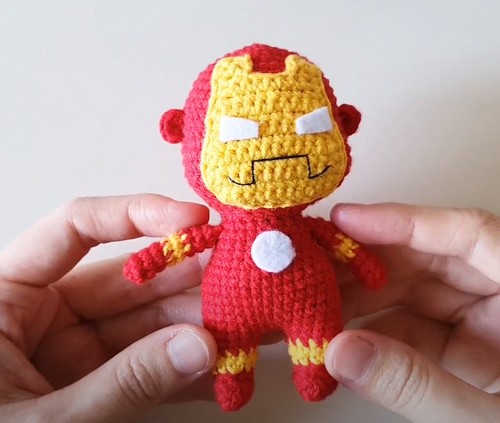 How To Crochet Iron Man