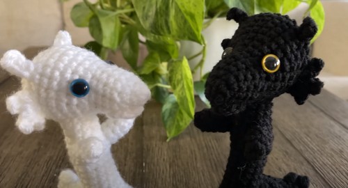How To Crochet The Dancing Toothless