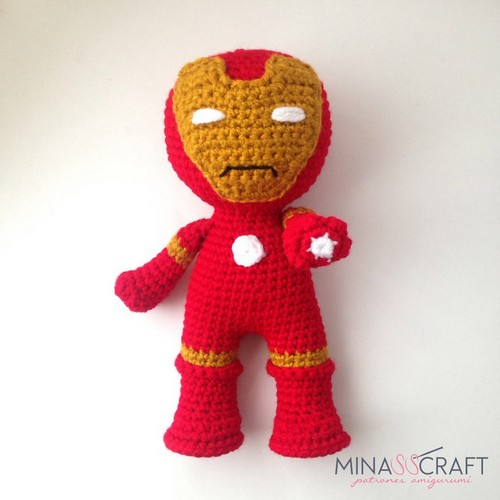 Iron Man Amigurumi 1