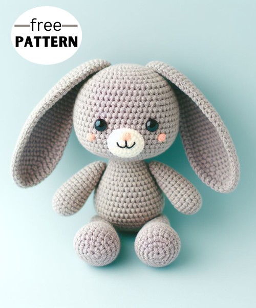 Lop-eared Bunny Amigurumi Pattern