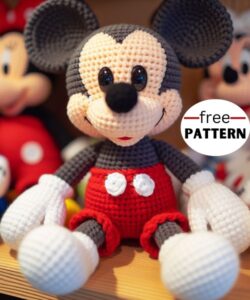 Crochet Micky Mouse Amigurumi Idea - All Crafts