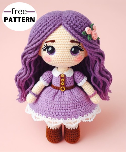 Violetta Doll Amigurumi Pattern