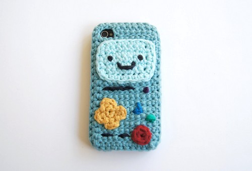 Bmo Iphone Case Crocheted Parts