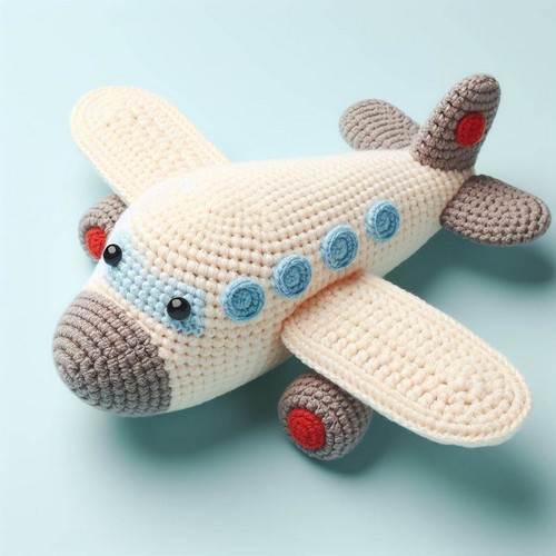 Crochet Airplane Amigurumi Pattern