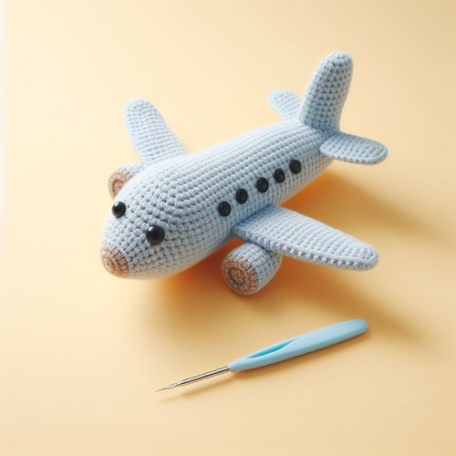 Crochet Airplane Amigurumi