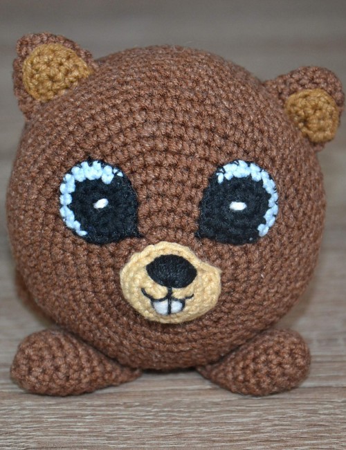Crochet Amigurumi Beaver Boris Pattern