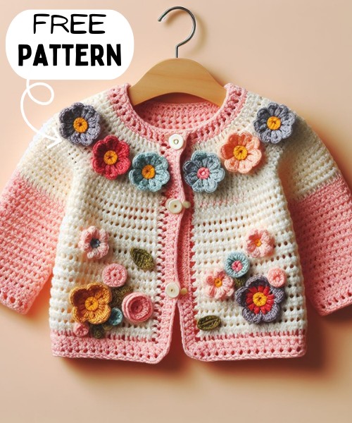 Crochet Baby Cardigan Pattern Free