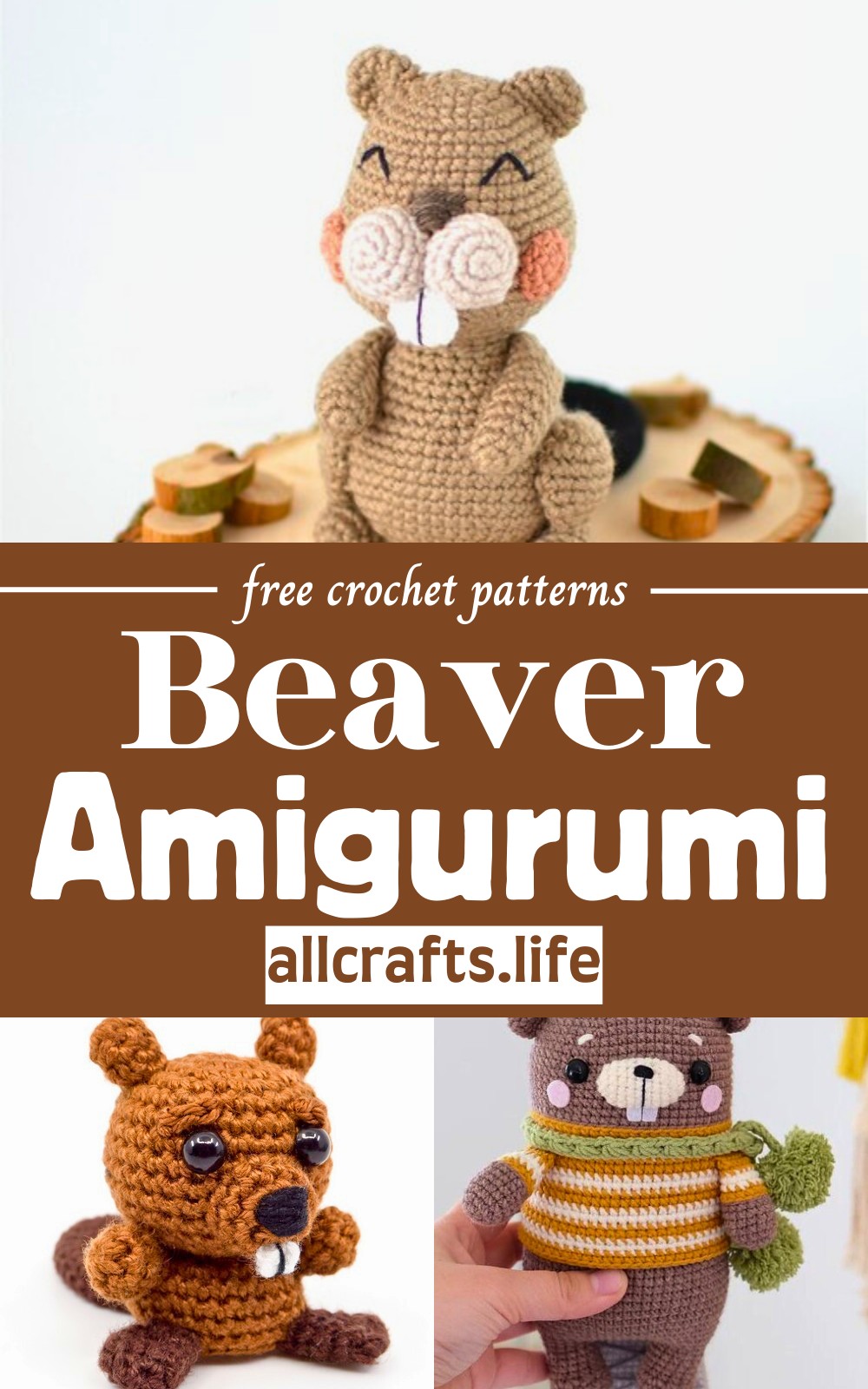 Crochet Beaver Amigurumi Patterns