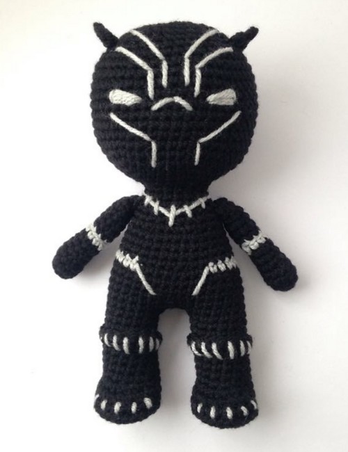 Crochet Black Panther Amigurumi Pattern