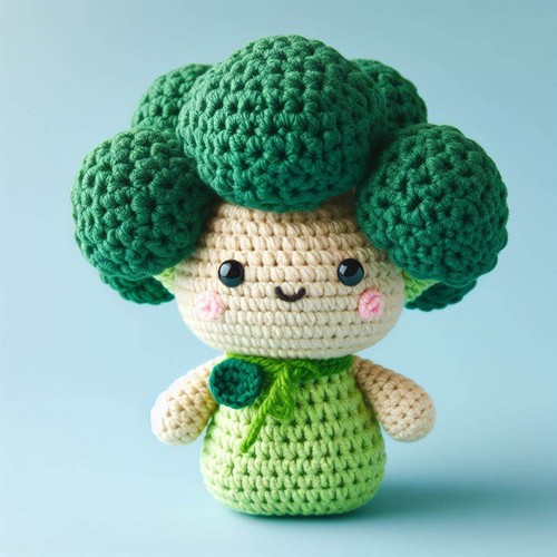 Crochet Broccoli Amigurumi Pattern