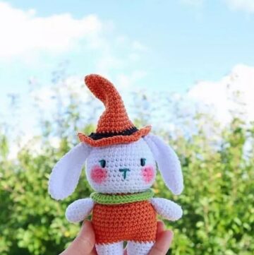 Crochet Bunny The Witch Pattern