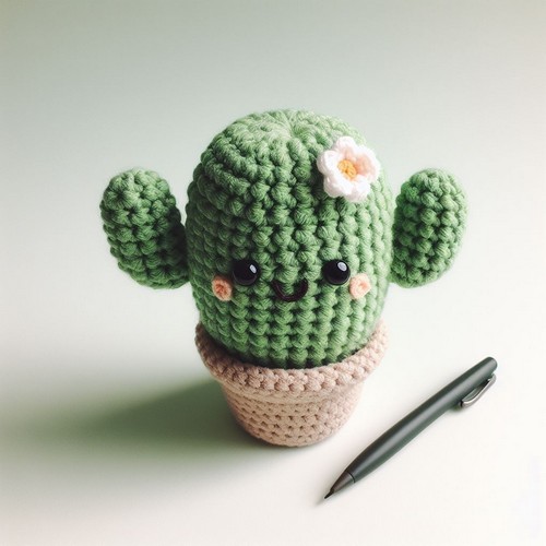 Crochet Cactus Amigurumi
