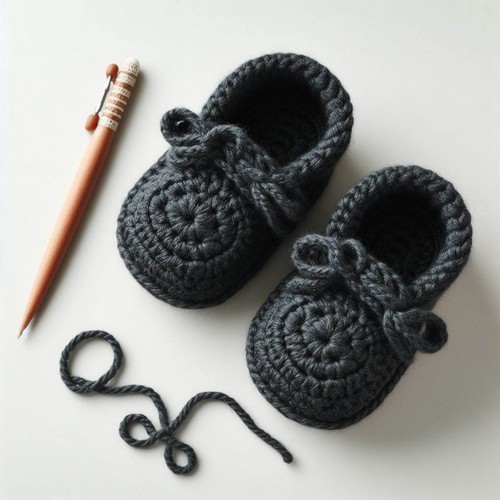 Crochet Child Slippers Free Pattern