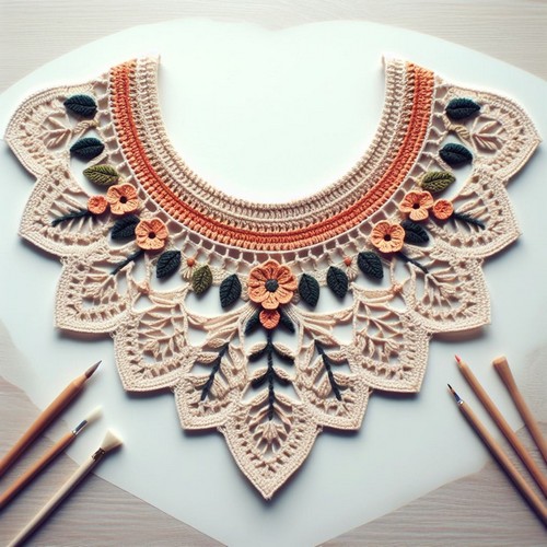 Crochet Collar Pattern