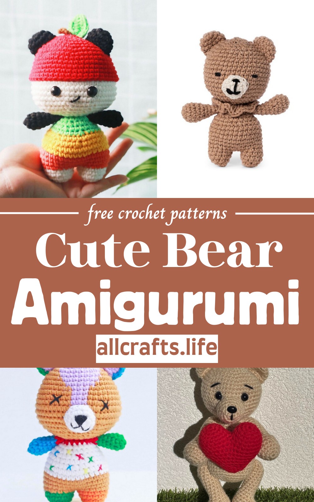 Crochet Cute Bear Patterns