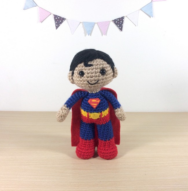Crochet Cute Superman Pattern