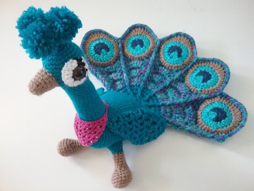 Crochet Dandy The Peacock Pattern