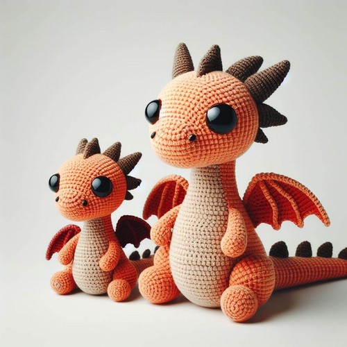 Crochet Dragons Amigurumi Pattern