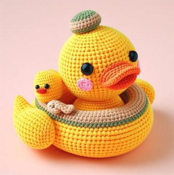 Crochet Duck Floaty Amigurumi Idea - All Crafts