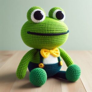 Crochet Fred The Frog Amigurumi Ideas - All Crafts