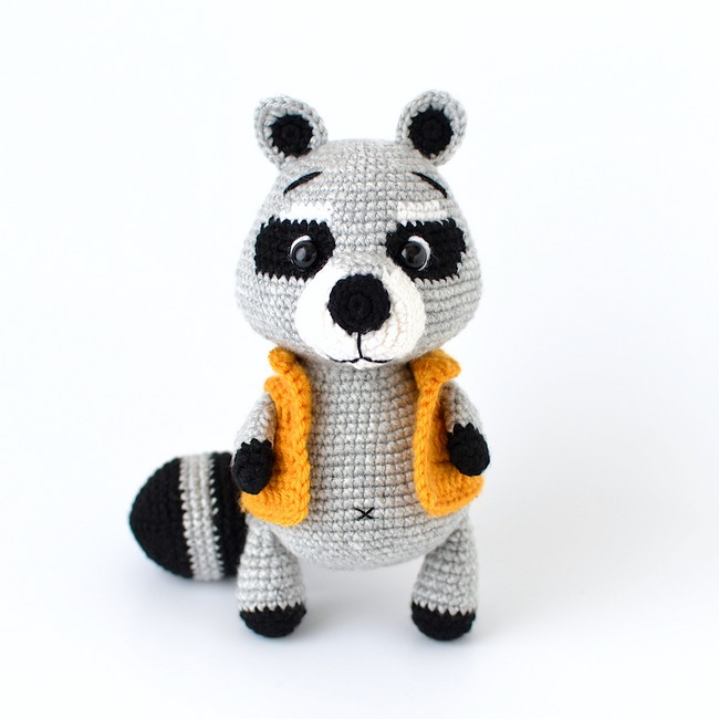 Crochet Gigi The Raccoon Pattern